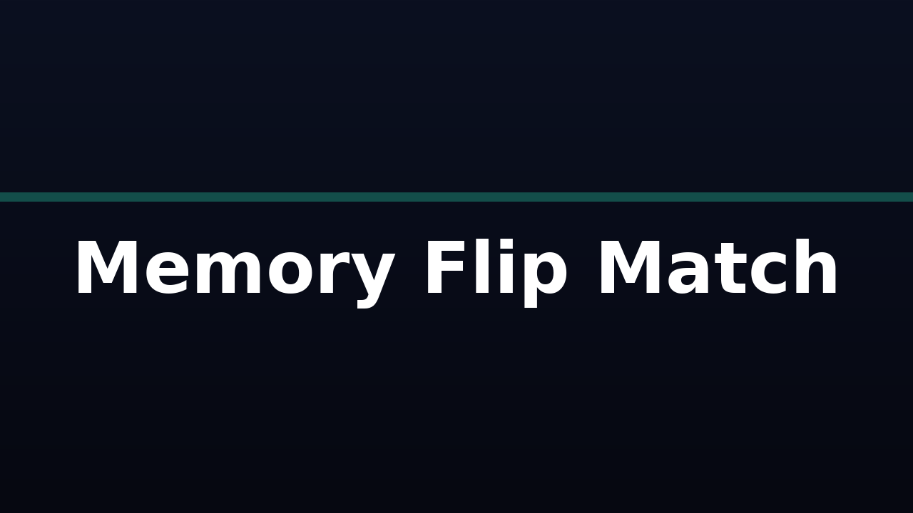 Memory Flip Match