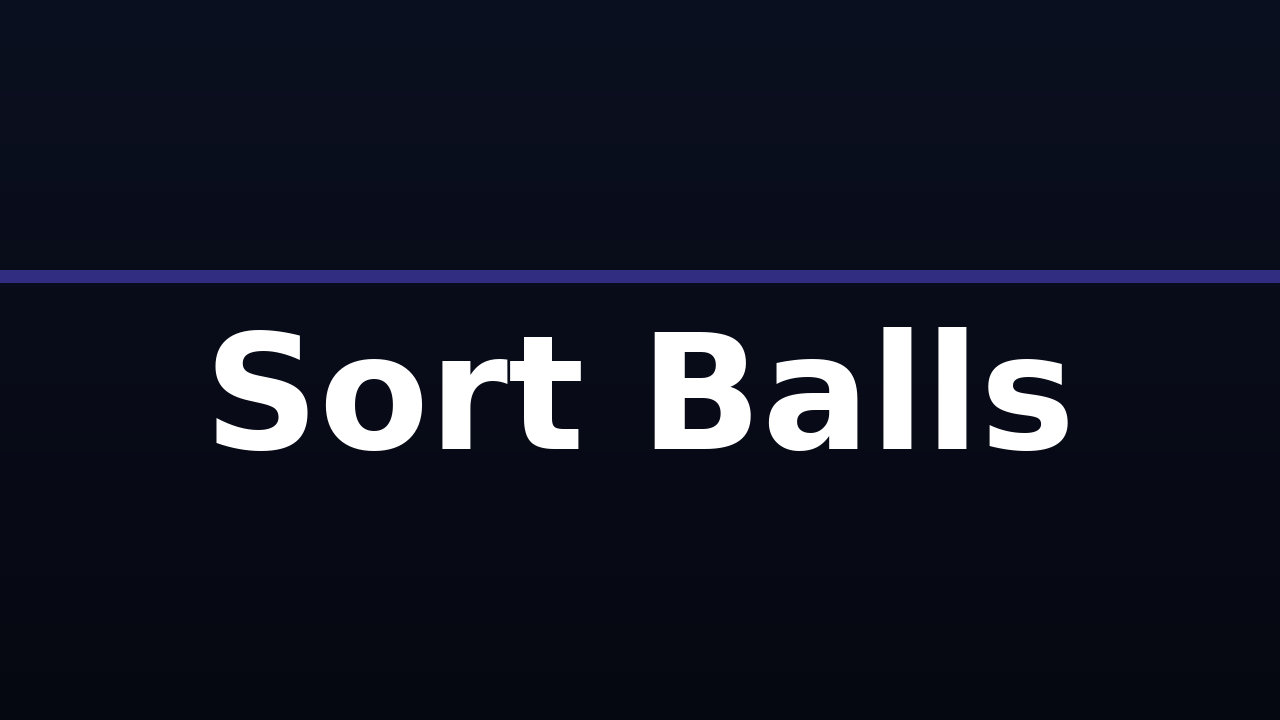 Sort Balls
